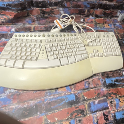 Microsoft Natural Keyboard Pro Ergonomic Wired USB Multimedia English White/Gray