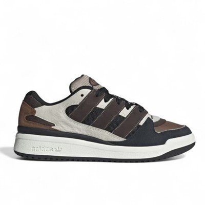 Adidas Originals Forum 2000 Shoes Mens 10 Off White Dark Brown Leather NEW