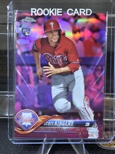 Scott Kingery 2018 Topps Chrome #126 Pink Refractor