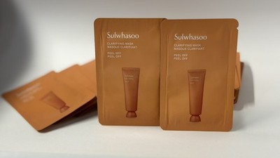 SULWHASOO CLARIFYING MASK PEEL OFF PURITY 5ml x 72pcs, Exp 27