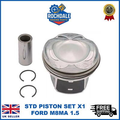 FORD GRAND C-MAX FUCUS FUSION ESCAPE MONDEO 1.5 4X4 M8DA M8MA PISTON SET X1 STD