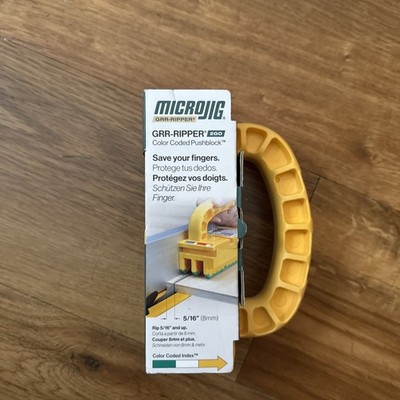 MICROJIG GRR-RIPPER GR2-GO Grr-Ripper2 Go Pushblock