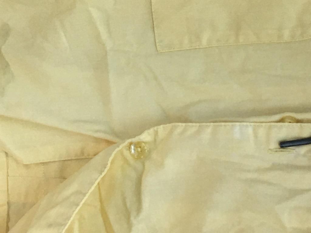 Basic editions 20W yellow button down collared st… - image 4