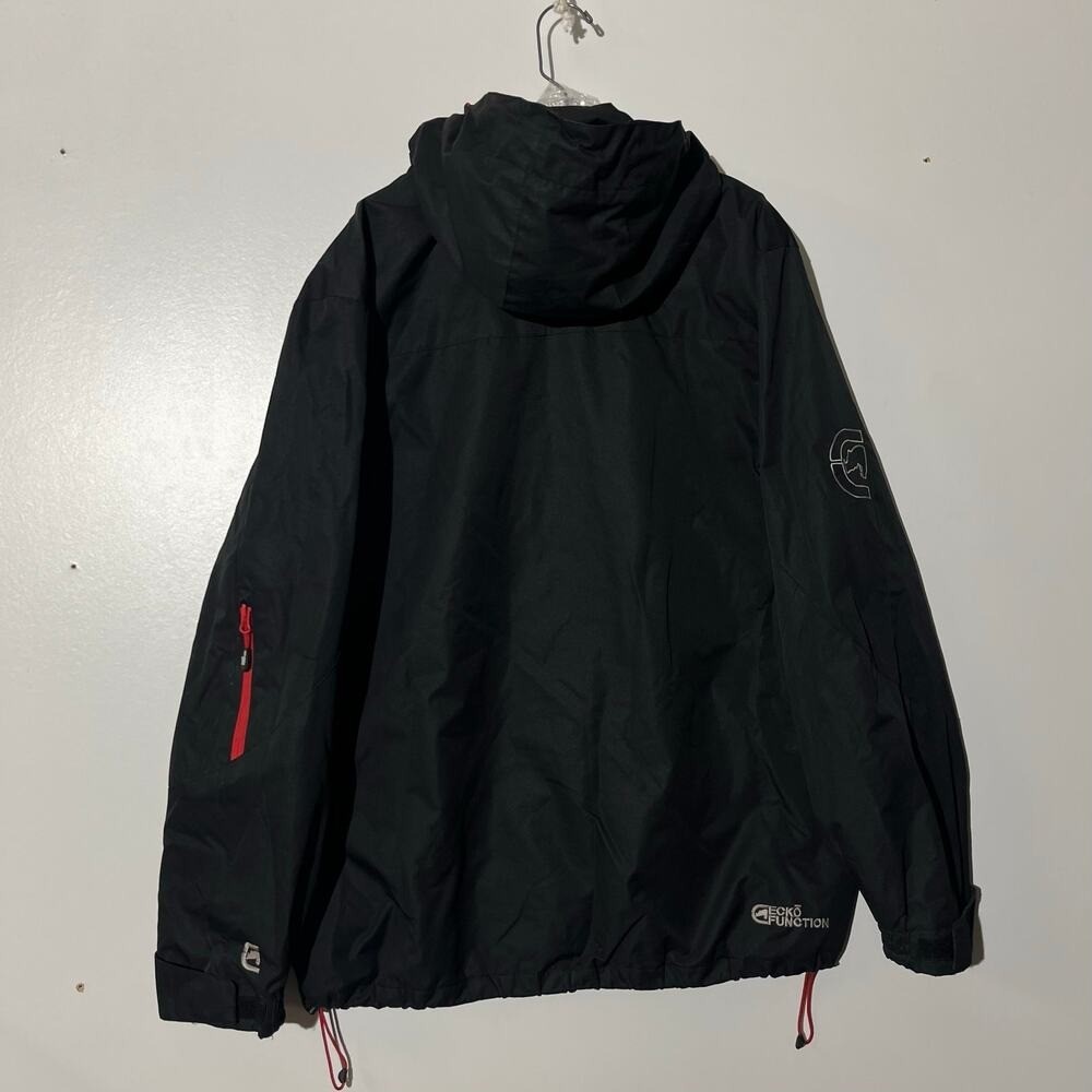 Y2K Ecko Function Activewear Ski Full Zip Black O… - image 5