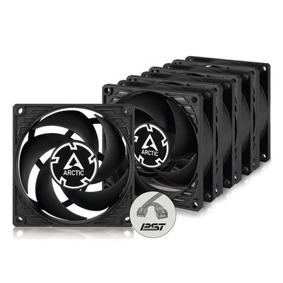 ARCTIC P8 PWM PST PC (5 Pack) Lüfter 80mm Gehäuse PC