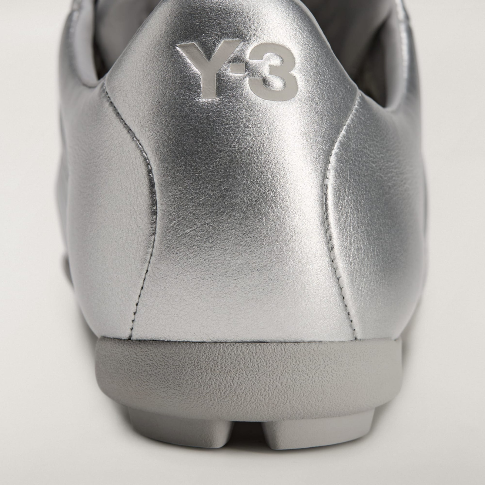 adidas Y-3 Field Leather Silver Metallic KI7112 Men's Size image 9