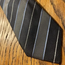 EUC Altea Milano Thick Woven Striped Silk Tie Men’s Necktie Made In Italy