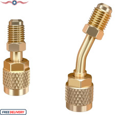 Straight Adapter  Angled Adapter, R410A Adapter Mini Split Adapter 5/16" Female