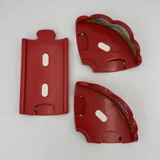 Vtech Go Go Smart Wheels Lot of 3 Replacement Parts Roadway Tracks RED