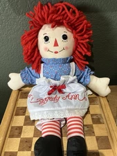 Ragedy Ann Doll 15 Inches Soft Body Rag Doll Cloth Body