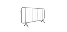 £9.52 PER UNIT 2.3m metal crowd control pedestrian barriers - 42x Available