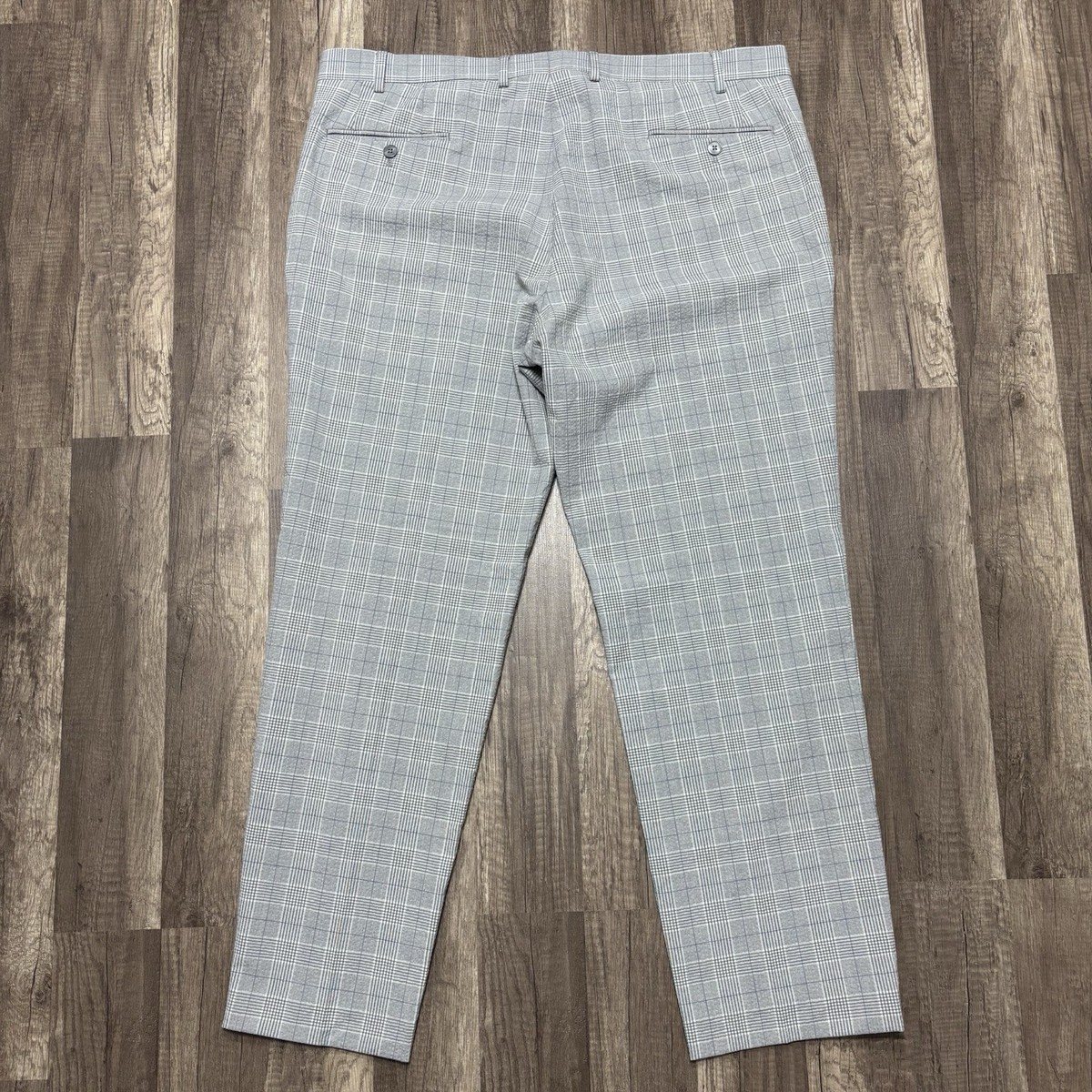Lauren Ralph Lauren Pants Mens 40x30 Gray Seersucker Golf