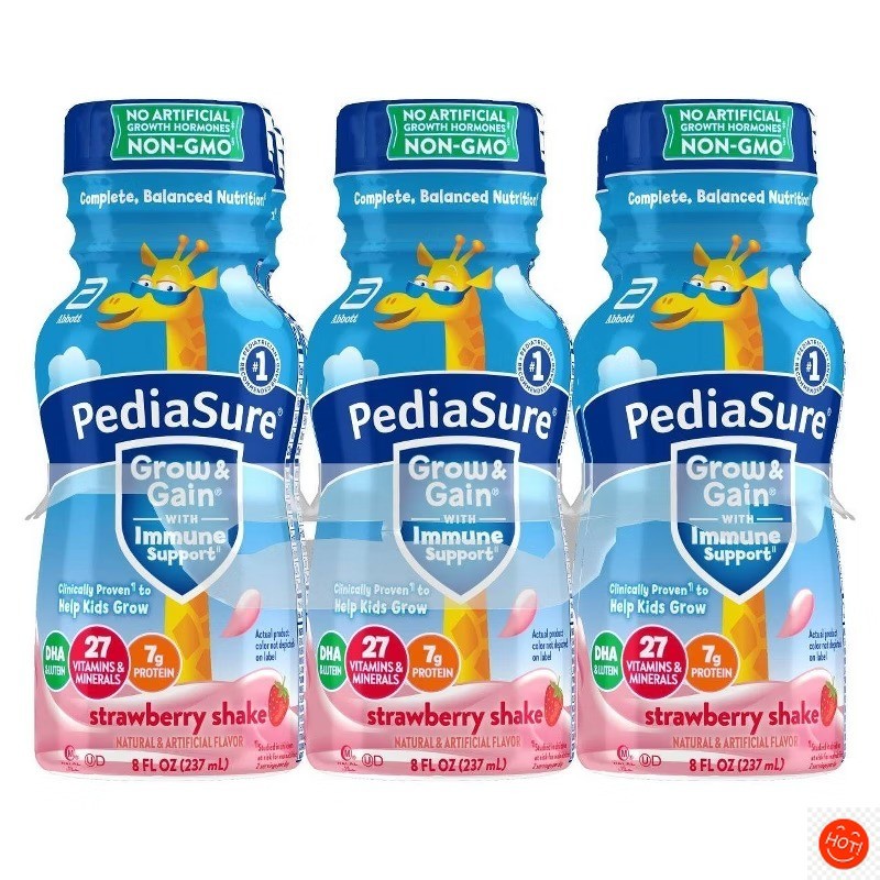 Grow Gain Strawberry Shake - 6pk/48 fl oz: Toddler Kosher Gluten-Free Non-GMO
