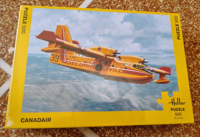 Heller Modellbausatz Canadair 500 Teile REF 20370