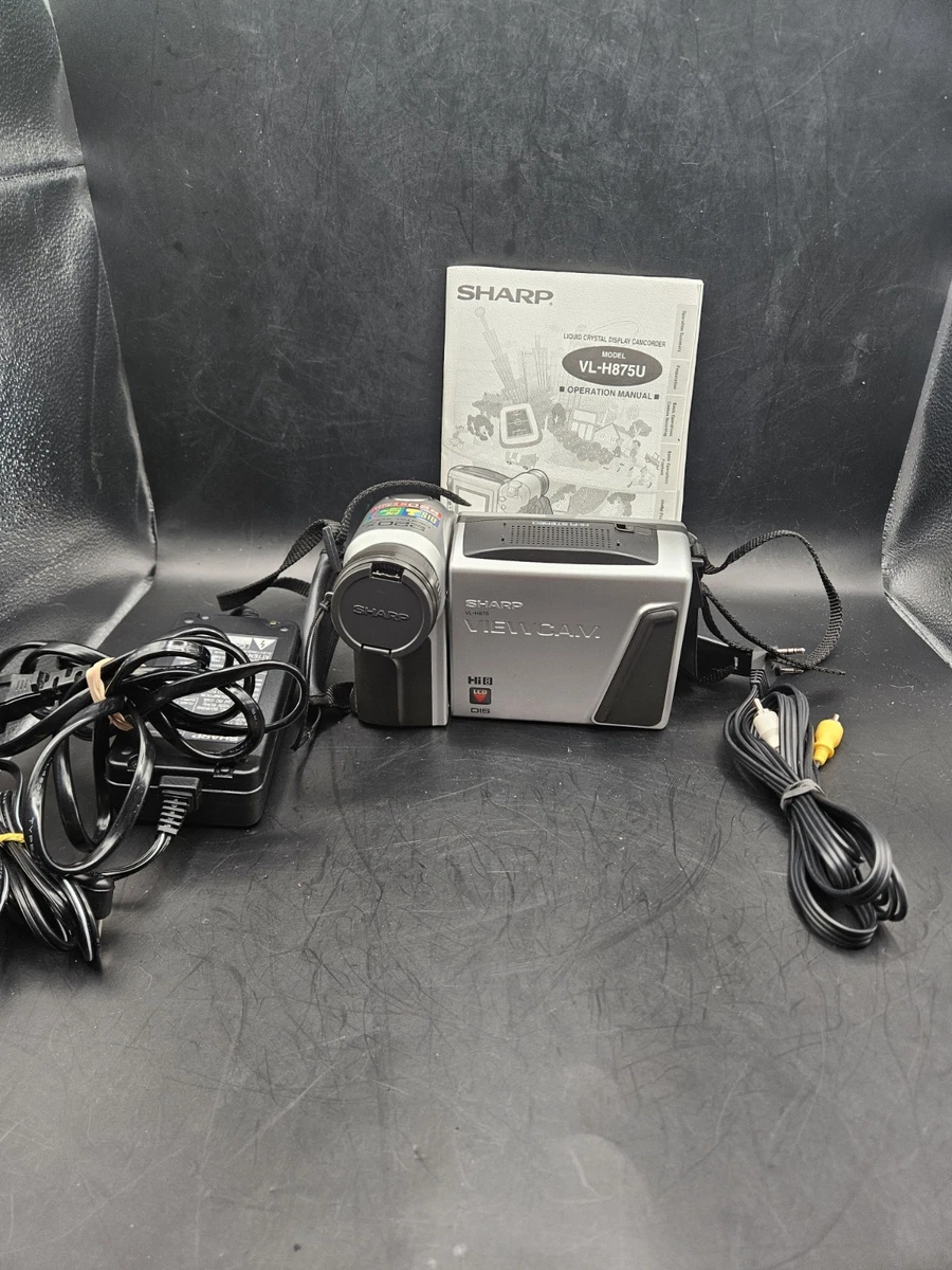 Sharp Viewcam Video 8 Removable Storage (Card/Disc/Tape
