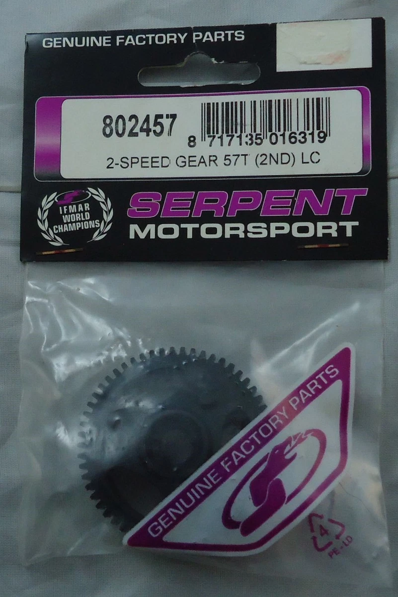 Serpent 40T steel spur gear, designed for durable performance in RC