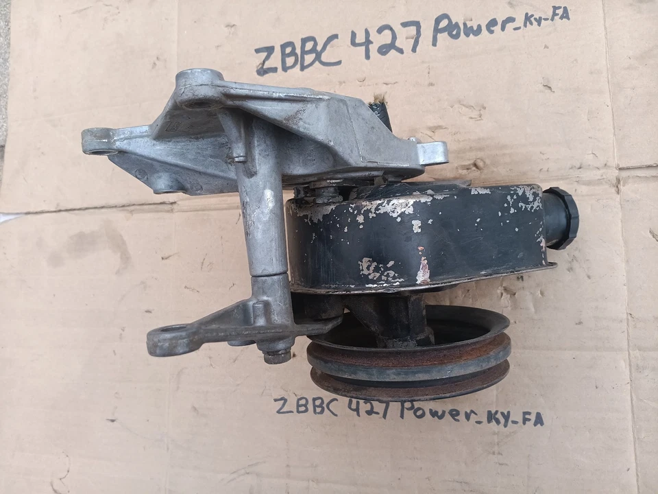 AMC V8 POWER STEERING PUMP WITH BRACKETS 360 390 401 JEEP AMX GREMLIN JAVELIN CJ - Image 4 of 4