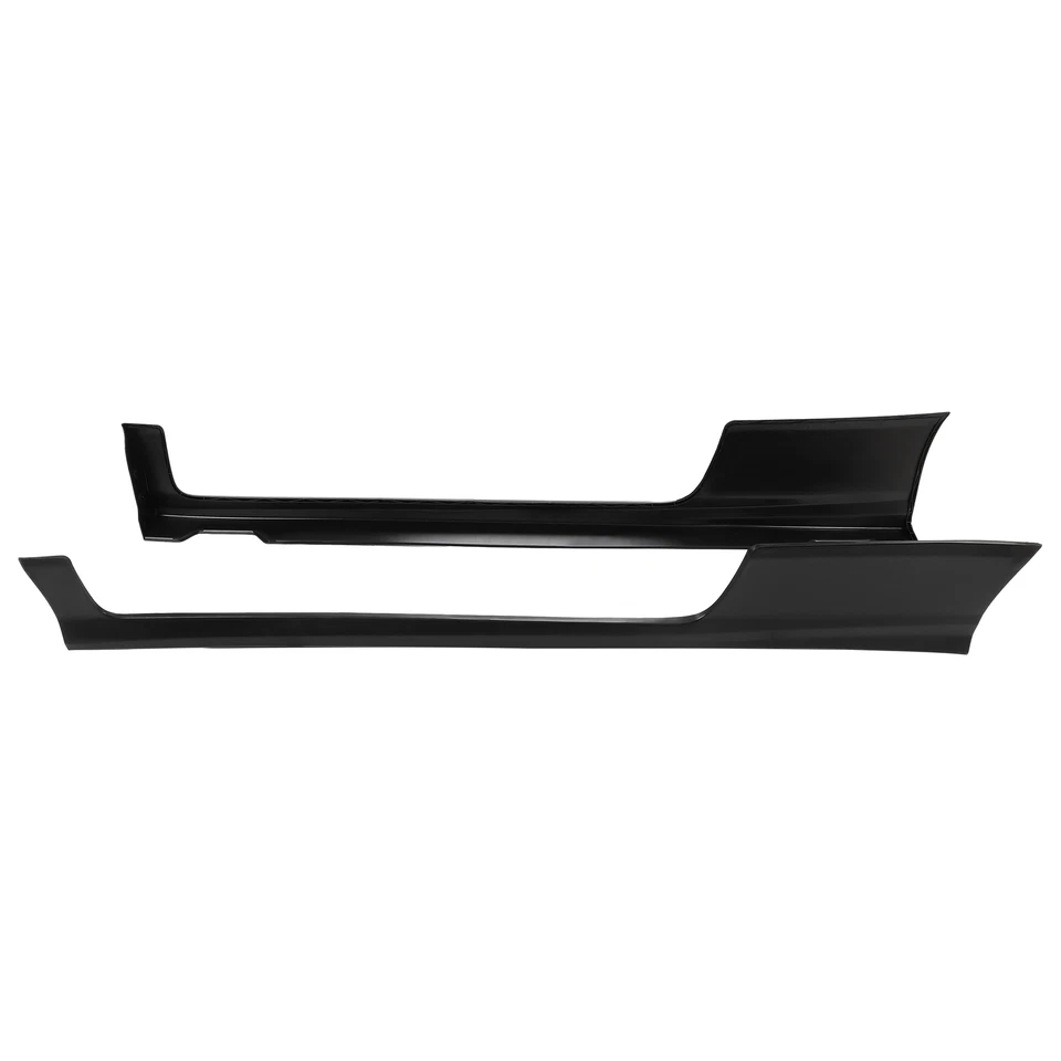 Pair Side Skirts Rocker Panel Black Kit For Honda Civic Coupe 2Dr 2006-2011 Foto 2 de 4