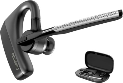 Conambo Headset Bluetooth V5.1 K18 Headset Mit CVC 8.0 Und ENC Dual Mic