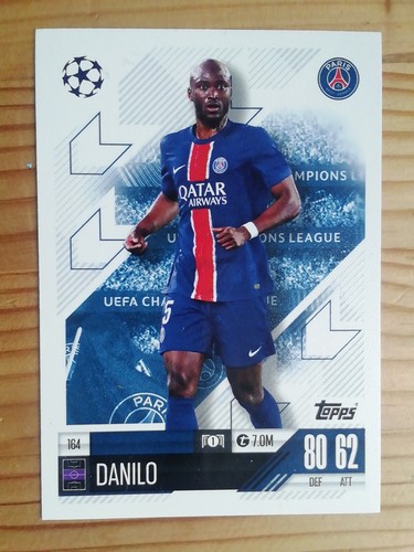 Topps Match Attax Champions League 2024/25 Nr. 164 Danilo Paris Saint-Germain