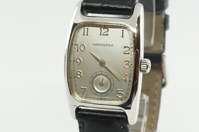 HAMILTON BOULTON 6265 Quartz Small Second Silver Dial Unisex HAMILTON BOULTON 6265 Quartz Small Second Silver Dial Unisex