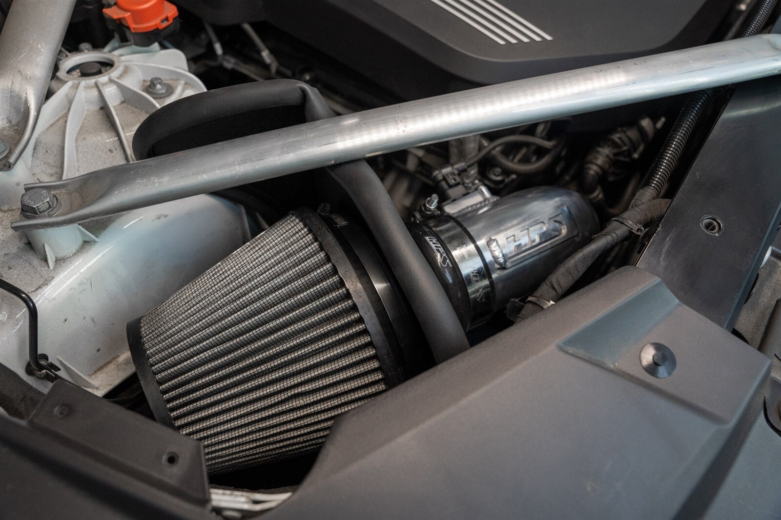 HPS Performance Air Intake Kit with Heat Shield, Blue, 827-692BL