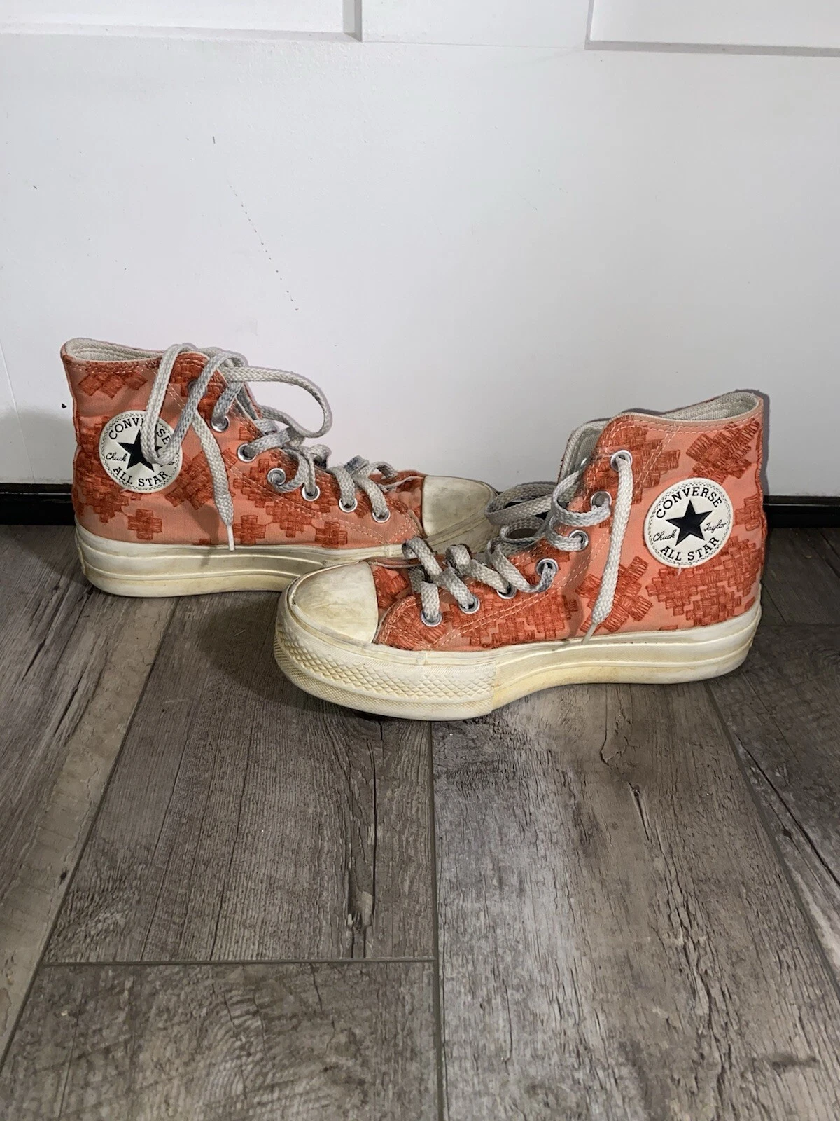 Taglia 6 5 Converse Chuck Taylor All Star Lift High Bright Madder Donna