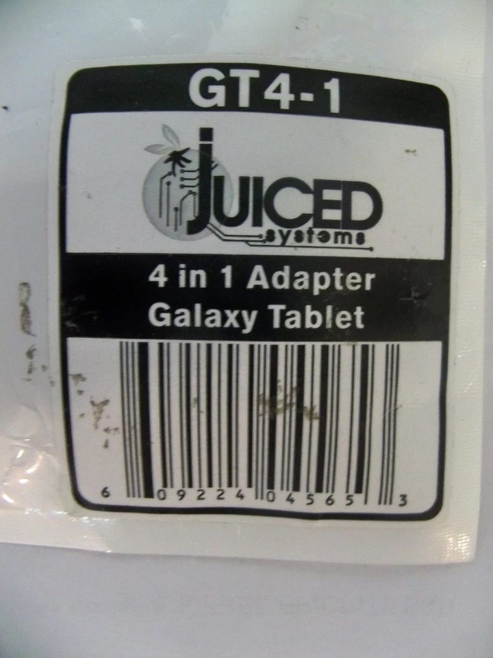 NEW GENUINE JUICED SYSTEMS SAMSUNG GALAXY 8.9 10.1 TABLET 4 IN 1 ADAPTER FREES&H - Image 2 of 4