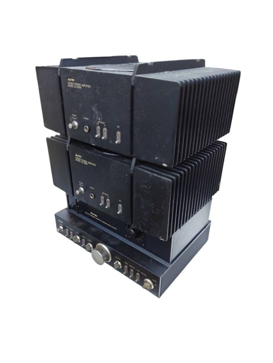 Aurex SZ-1000 Equalizer SY-C15K Preamp SC-M15K 2 Amplifiers Aurex SZ-1000 Equalizer SY-C15K Preamp SC-M15K 2 Amplifiers