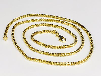 フランコチェーン フランクリン JEWELRY 14KT ゴールド Franco Chain in 14K Yellow Gold, 22