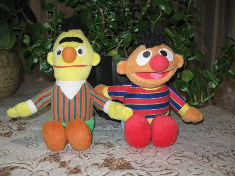 Bert and ernie dolls for sale hotsell