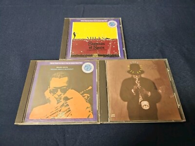 Miles Davis : Round About Midnight + Aura + Sketches Of Spain 3 CD   LOT