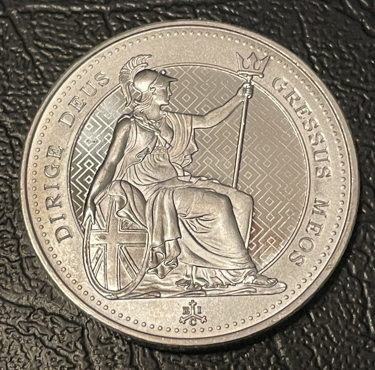 2021 1.25oz Silver Seated St. Helena Britannia Mint State