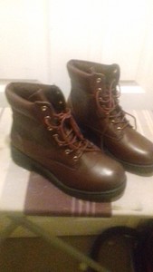 new look burgundy boots