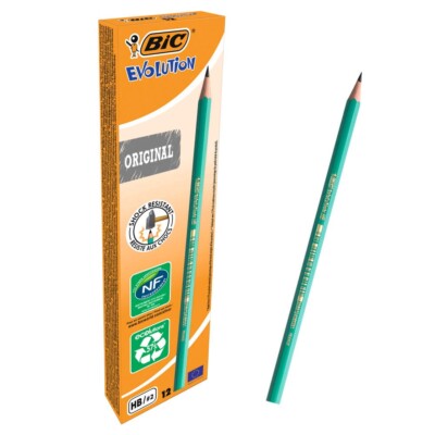 BIC 880311 ECOlutions EVOLUTION 650 Bleistifte HB 12 St.