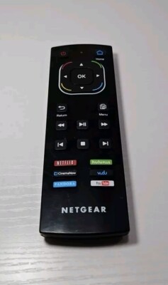 Netgear NTV300SL Keyboard Remote Black Tested 
