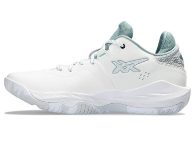 シューズ(男性用) ASICS NOVA SURGE LOW 2 White/Pure Silver Size 9 - Asics Nova Surge 2 Low White Pure Silver for sale online