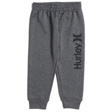 HURLEY Size 7 Little Boys Burpee Joggers Dark Grey
