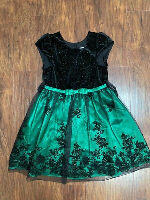 white christmas dresses NumberSea-A-Line Evening Gown Christmas Red Green Dress Formal Black Dress Plus Size Wedding Court Train Half Sleeve V Neck Satin with Sequin Slit main image 1