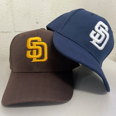 #ad San Diego Padres Cap SD Hat Embroidered Adjustable Curved Men $15.57