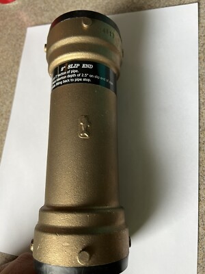 Shark bite fitting for 2  pipe