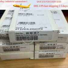 1PC NEW PHOENIX 2858357 PT 2-PE/S-230AC/FM lightning arrester