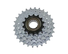 SUNRACE BRANDED 5 SPEED BICYCLE MULTIPLE FREEWHEELS 14/28T FRICTION BLACK/ZINC.