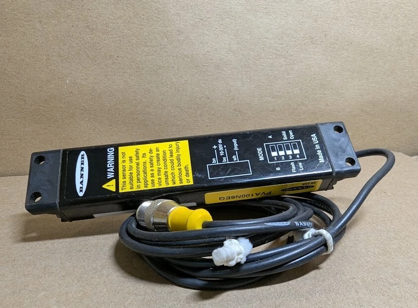 Banner Engineering PVA100N6EQ 100mm Array, Emitter, 2m, M12, 24V, 51929 (New) - Image 2 of 4