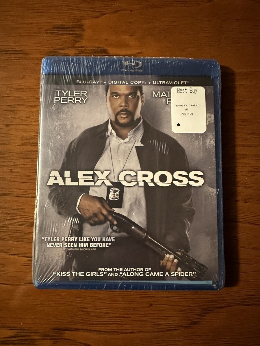ALEX CROSS Blu Ray Digital Ultraviolet Brand New Sealed Movie