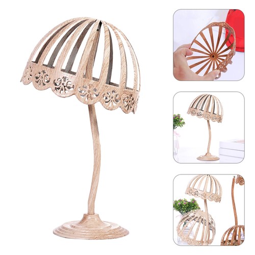 Hat Stand Display Wig Stand Mushroom Hat Stand Shop Hat Rack Wig Display Rack - Picture 2 of 12