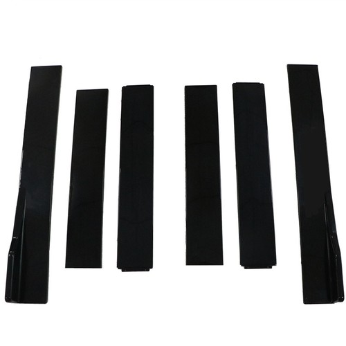 For Lexus IS350 F-Sport 2021-2023 78.7" Glossy Black Side Skirt Extension Lip - Picture 12 of 14