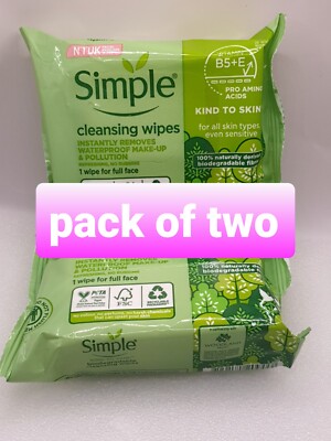 Simple Cleansing 25 Tücher (2er Pack) S33/D.JJ/D.BH/2