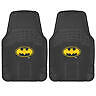 Batman Rubber All-weather Car Floor Mats Durable Black Front Set 2pc Batman Rubber All-weather Car Floor Mats Durable Black Front Set 2pc