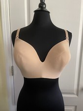 NWT Auden Bra Women Beige Nursing Wireless Full Coverage Lightly Lined 38DDD